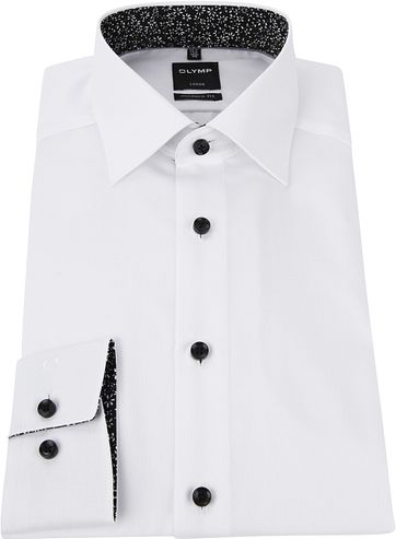 OLYMP Luxor MF White Shirt