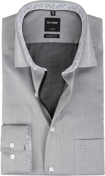 OLYMP Luxor Modern-Fit Hellgrau