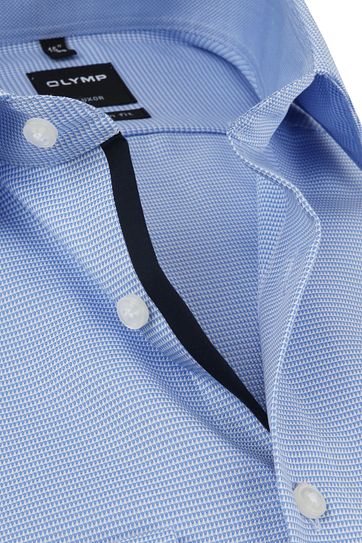 OLYMP Luxor Shirt MF Extra Long Sleeve Blue White