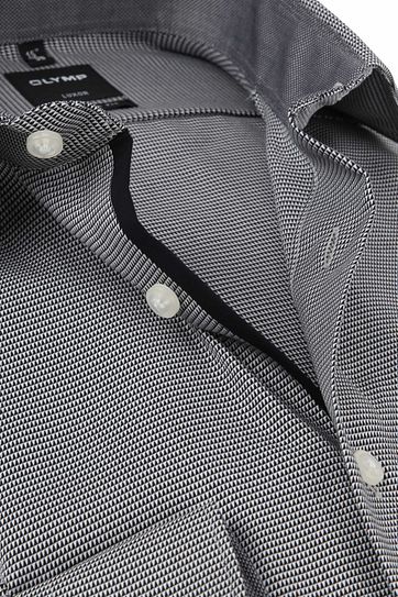 OLYMP Luxor Shirt MF Extra Long Sleeve Dark Grey