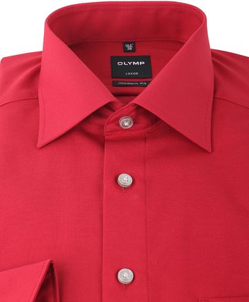 Olymp Luxor Shirt Modern Fit Red