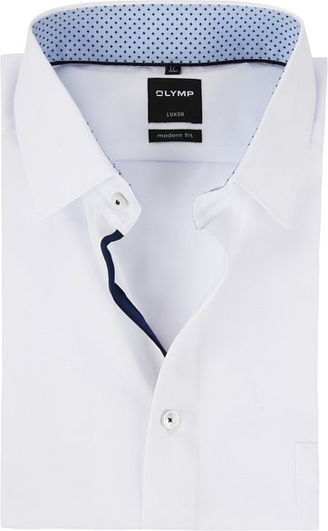 OLYMP Luxor Shirt SS MF White
