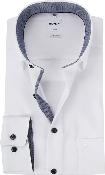OLYMP Luxor White Shirt