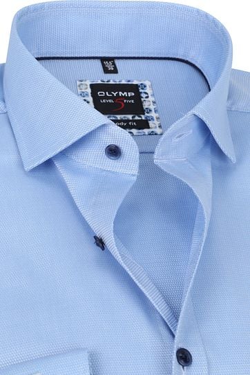 OLYMP Lvl 5 Shirt 2074 Light Blue