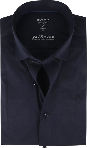 OLYMP Lvl 5 Shirt 24/Seven Marine Blue