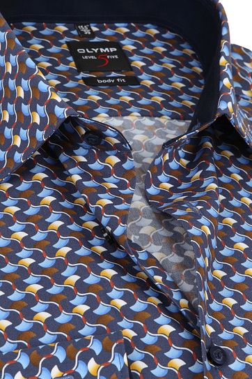 OLYMP Lvl 5 Shirt Design Blue