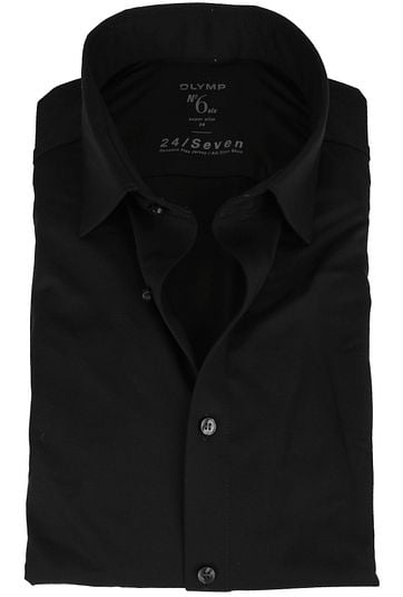 Olymp No 6 Hemd 24 Seven Schwarz 251264 Online Kaufen Suitable