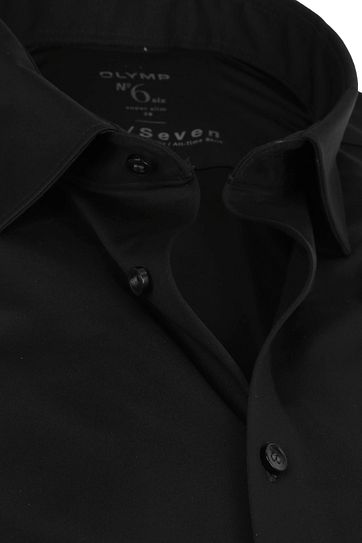 OLYMP  No'6 Shirt 24/Seven Black