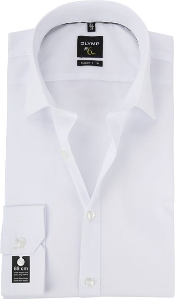 skinny fit white dress shirt