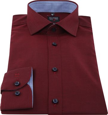 OLYMP Overhemd Level 5 Bordeaux