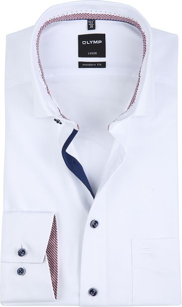 Olymp Overhemd Luxor Modern Fit Wit olymp kopen in de aanbieding Olymp Overhemd Luxor Modern Fit Wit olymp kopen in de aanbieding