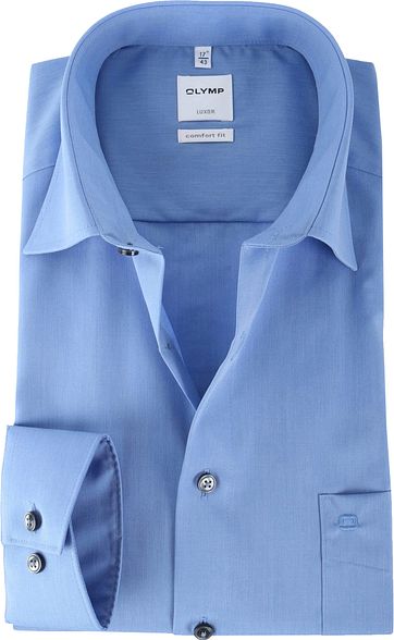 Olymp Shirt Blue Comfort Fit