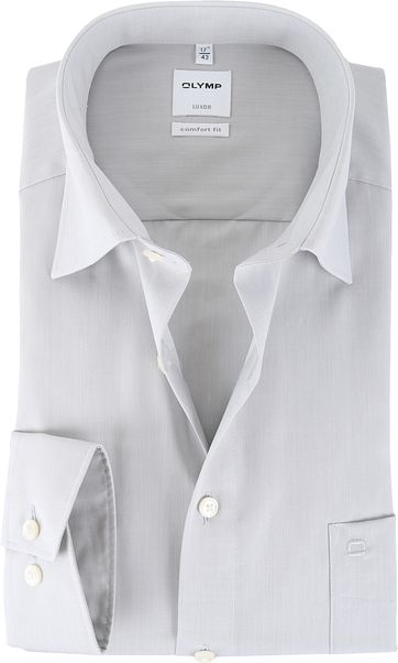 Olymp Shirt Grey Comfort Fit