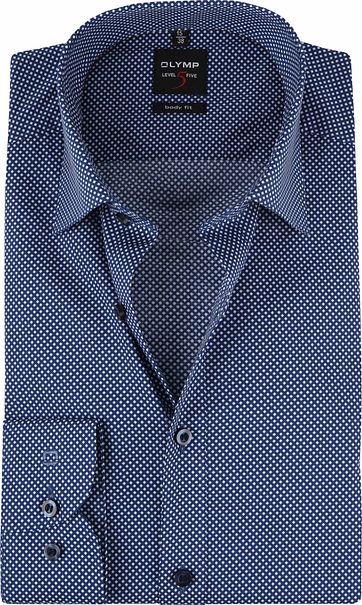 OLYMP Shirt Level 5 BF Marine