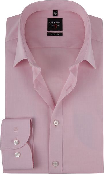 OLYMP Shirt Level 5 BF Pink