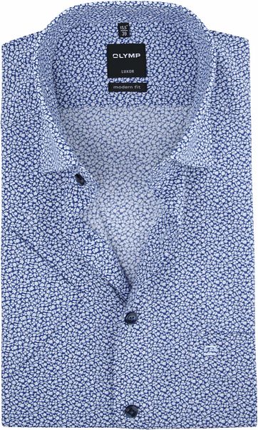 OLYMP Shirt Luxor Flowers