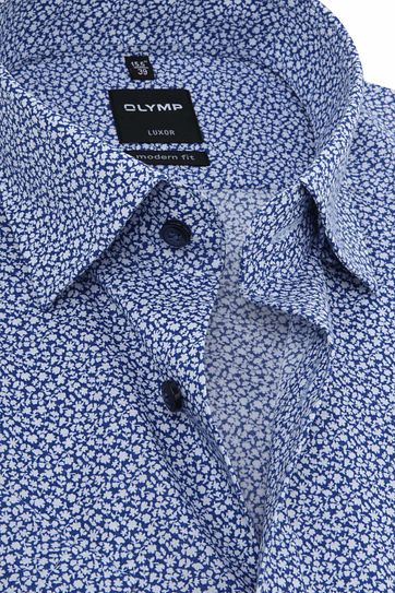 OLYMP Shirt Luxor Flowers
