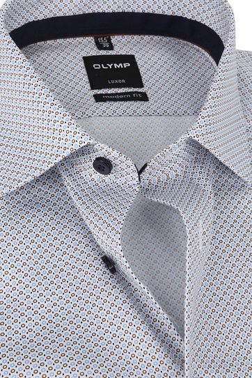 OLYMP Shirt Luxor MF Blue Circle