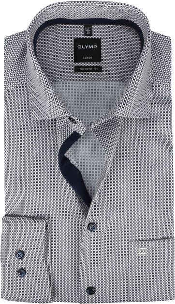 OLYMP Shirt Luxor MF Brown