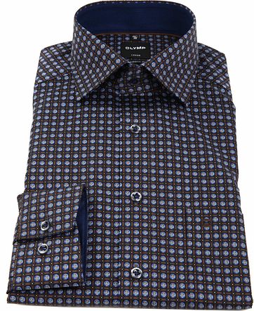 OLYMP Shirt Luxor Modern-Fit Print