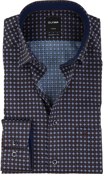 OLYMP Shirt Luxor Modern-Fit Print