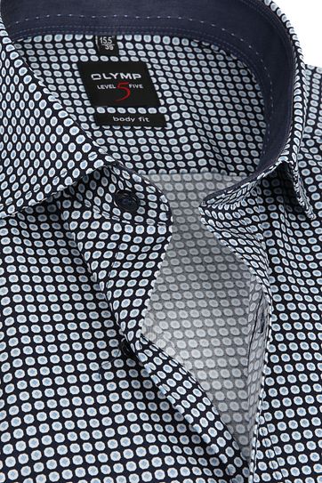 OLYMP Shirt Lvl 5 Blue