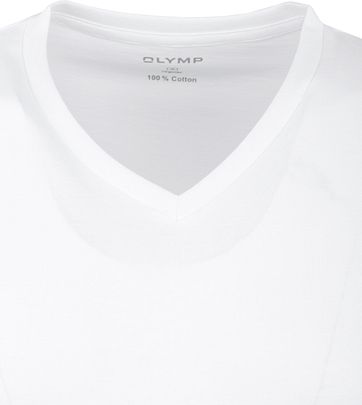 OLYMP T-Shirt Regular Fit V-Hals 2Pack