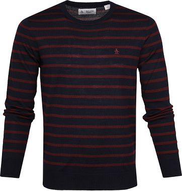Original Penguin Pullover Merino Wool Navy