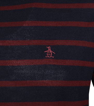 Original Penguin Pullover Merino Wool Navy OPGF9503 413 Original Penguin Pullover Merino Wool Navy OPGF9503 413