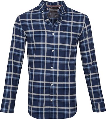 Original Penguin Saragasso Overhemd Blauw