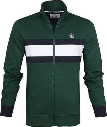 Original Penguin Track Jacket Grün