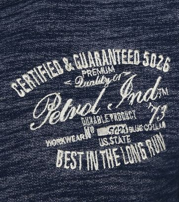 Petrol Cardigan Zipper Dark Blue