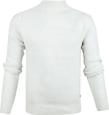 Petrol Pullover Off-White