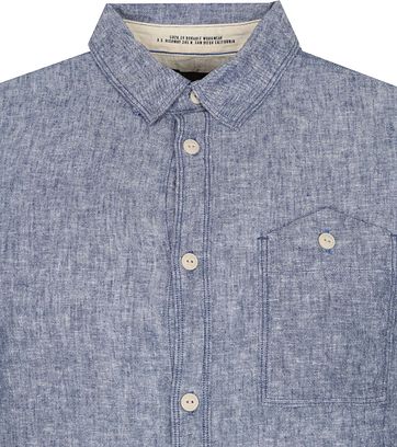 Petrol Shirt Indigo Blau