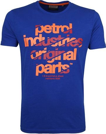 Petrol T-shirt Blau