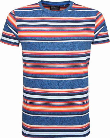 Petrol T-shirt Bunt Streifen