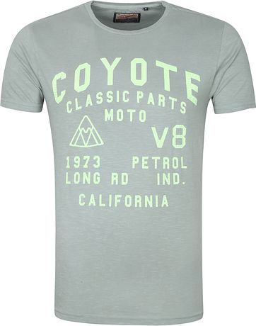 Petrol T-Shirt Coyoe Groen