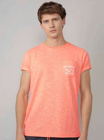 Petrol T Shirt Orange