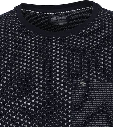 Petrol T-Shirt Patroon Navy