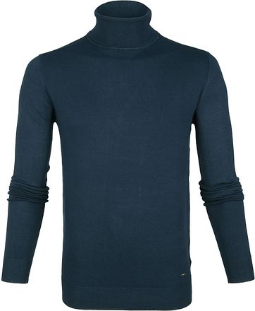Petrol Turtleneck Navy