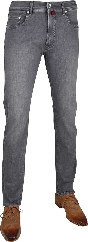 Pierre Cardin Lyon Jeans Donkergrijs