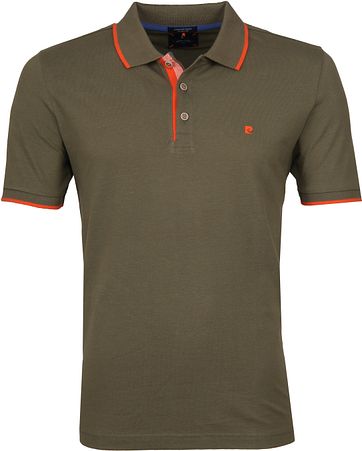 Pierre Cardin Polo Adverture Green pierre cardin kopen in de aanbieding