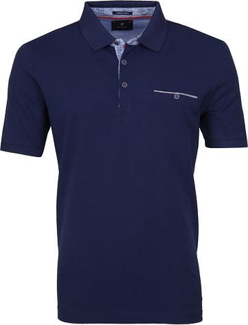 Pierre Cardin Polo Airtouch Blauw pierre cardin kopen in de aanbieding