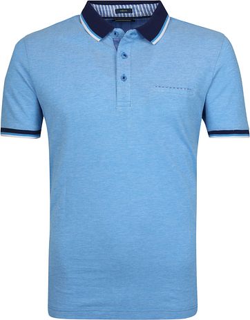 Pierre Cardin Polo Blauw Airtouch