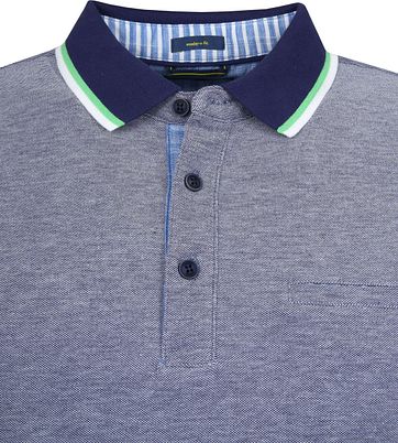 Pierre Cardin Poloshirt Airtouch Delta Blue
