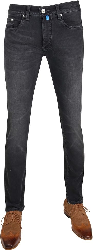 Pierre Cardin Trousers Lyon Flex Dark Grey