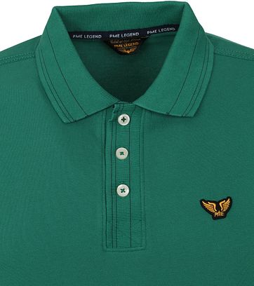 PME Legend Polo Shirt Stretch Green