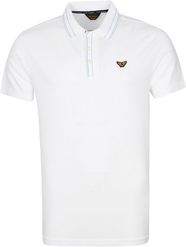 PME Legend Poloshirt Stretch Weiß