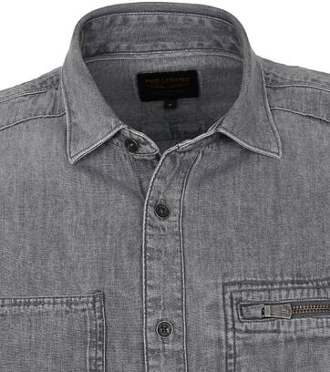 PME Legend Shirt Denim Grey
