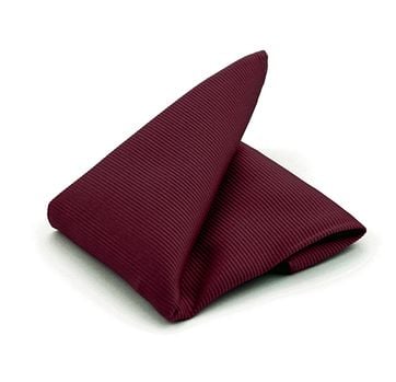 Pocket Square Silk Bordeaux F31